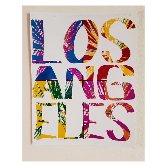 Photo Art Print/Los Angeles - Picture 1 of 2